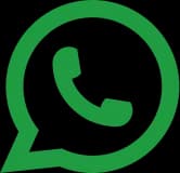 WhatsApp logo, a green speech bubble with a white phone icon inside.
